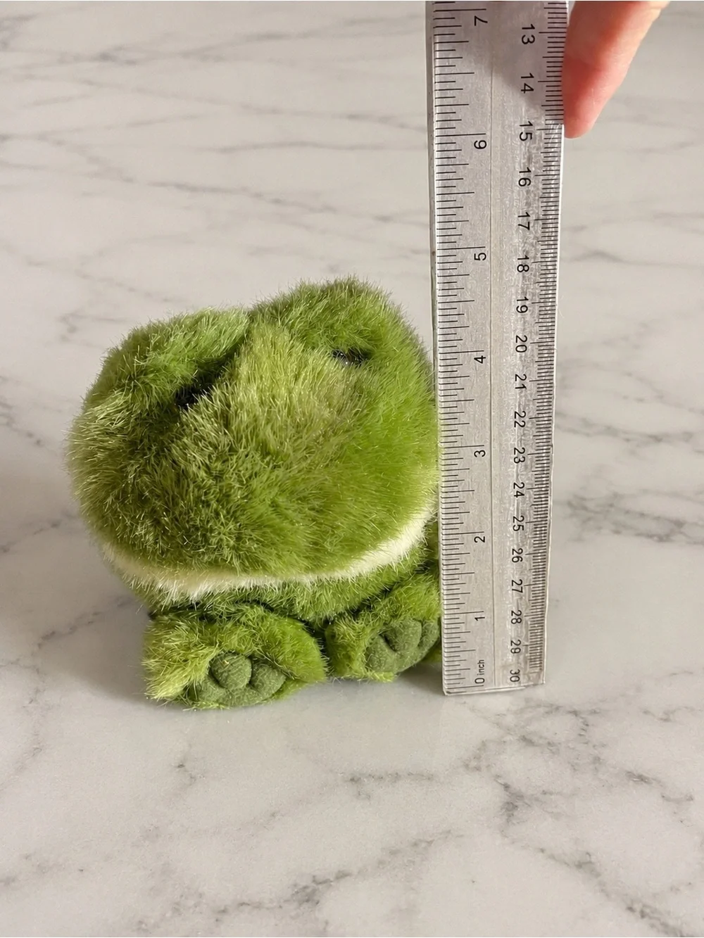 Vintage Puffkins Lily Frog Plush Style 6600 w/ Tag 4” Swibco 1997